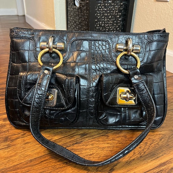 B Makosky leather shoulder bag - Picture 1 of 9